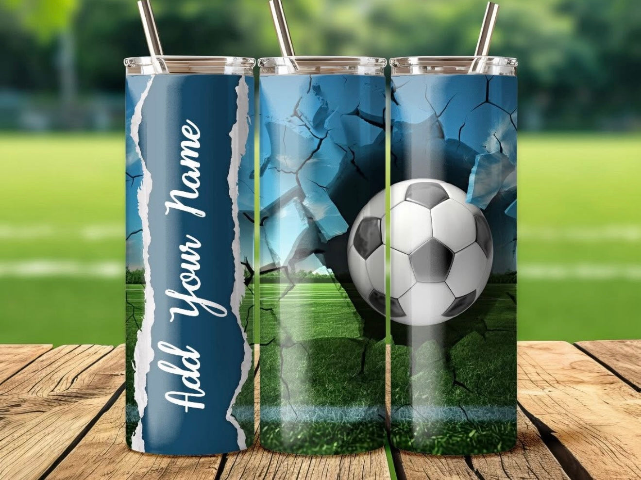 Soccer Tumbler