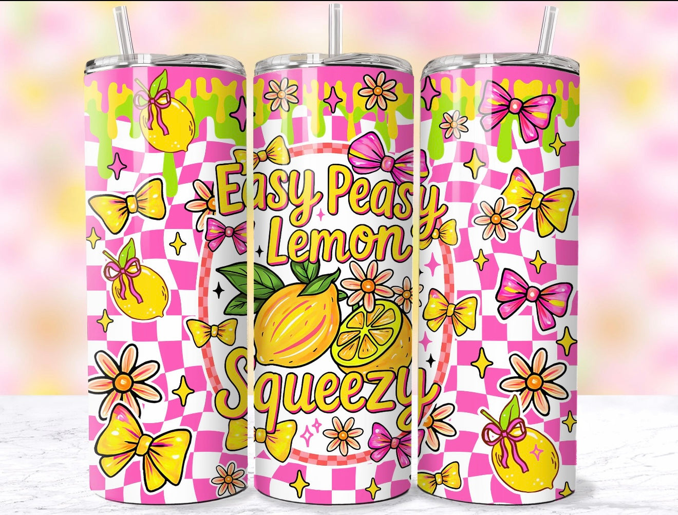 Easy Peasy Lemon Squeezy Tumbler
