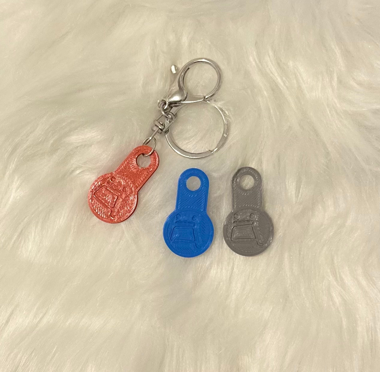 Aldi Cart Coin Keychain