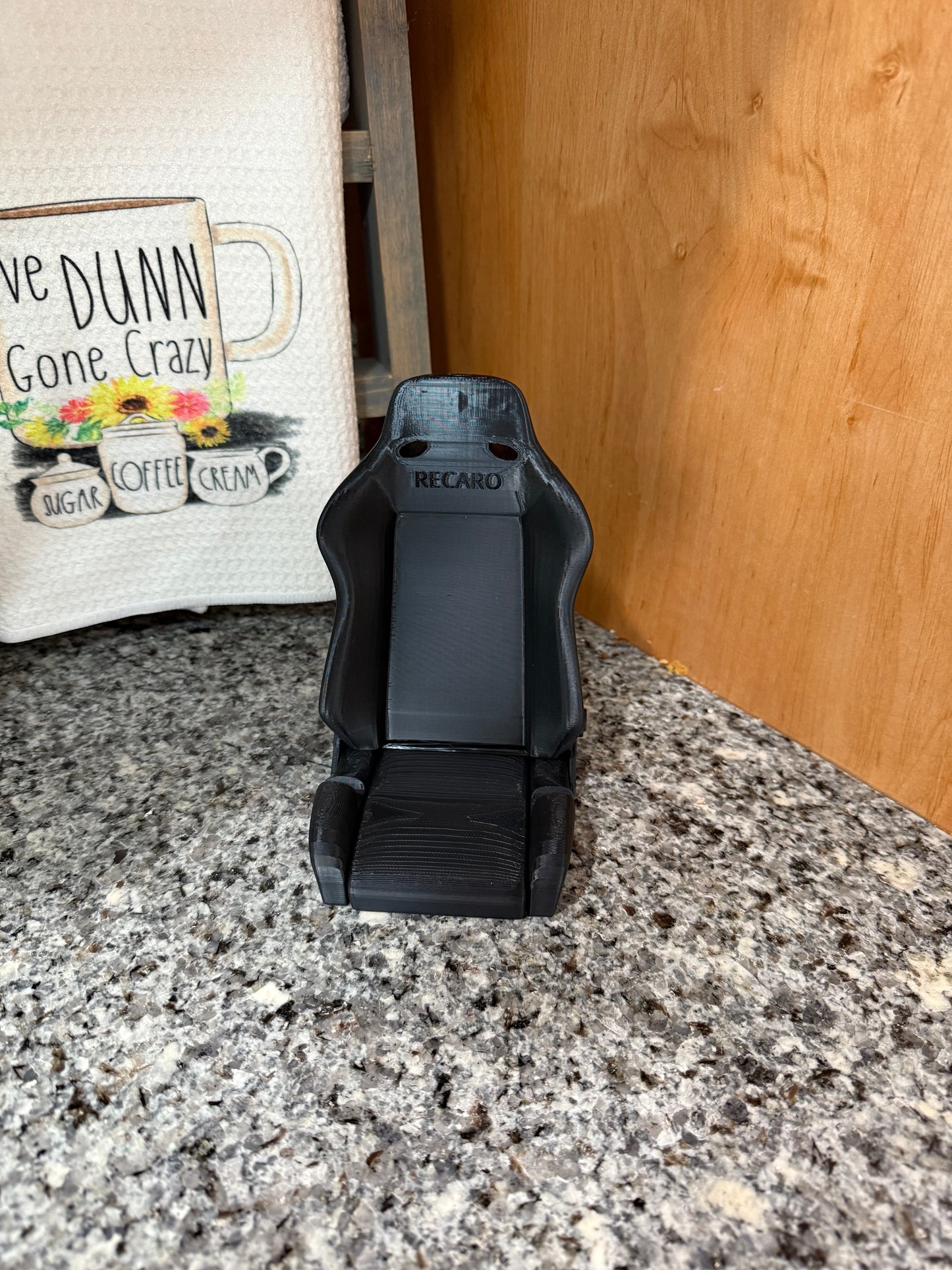 Racing /car enthusiast phone holder