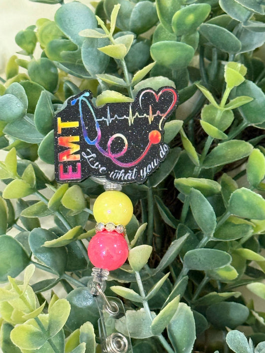 EMT Retractable Badge Reel