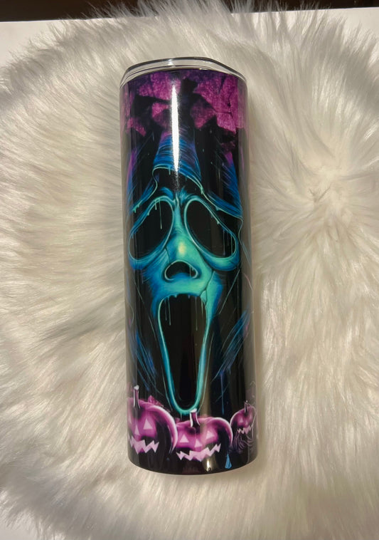 Ghost Face Tumbler