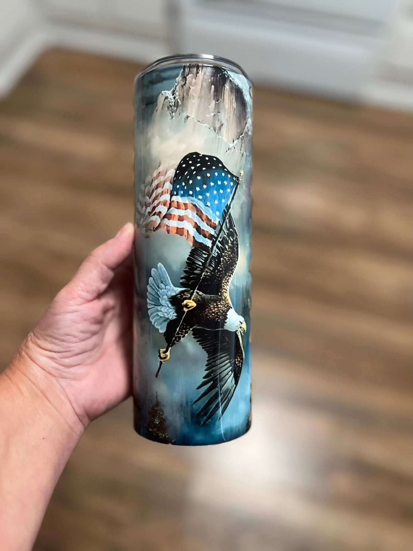 American Eagle Flag Tumbler