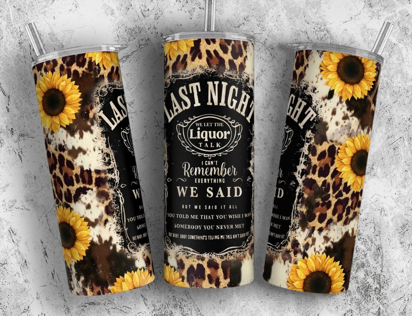 Liquor Talk Tumbler
