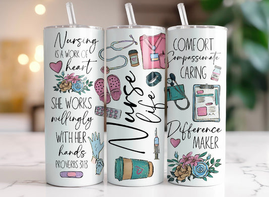 Nurse Life Tumbler