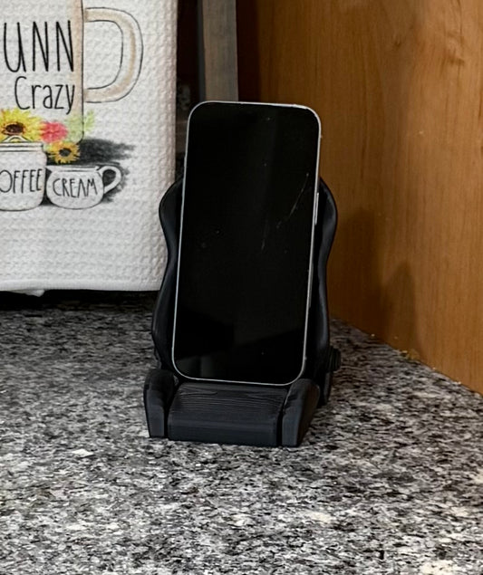 Racing /car enthusiast phone holder
