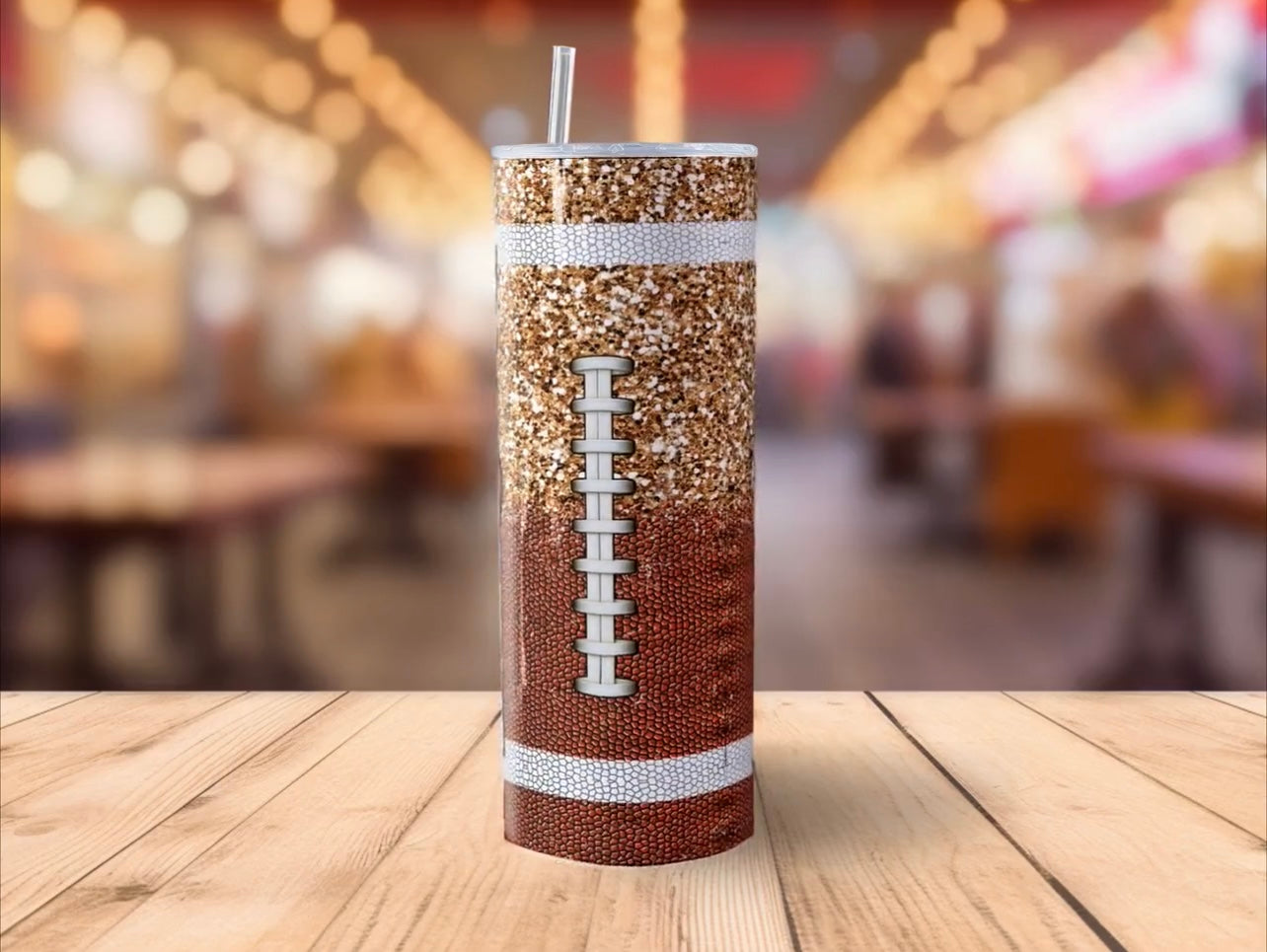 Football Mom Tumbler