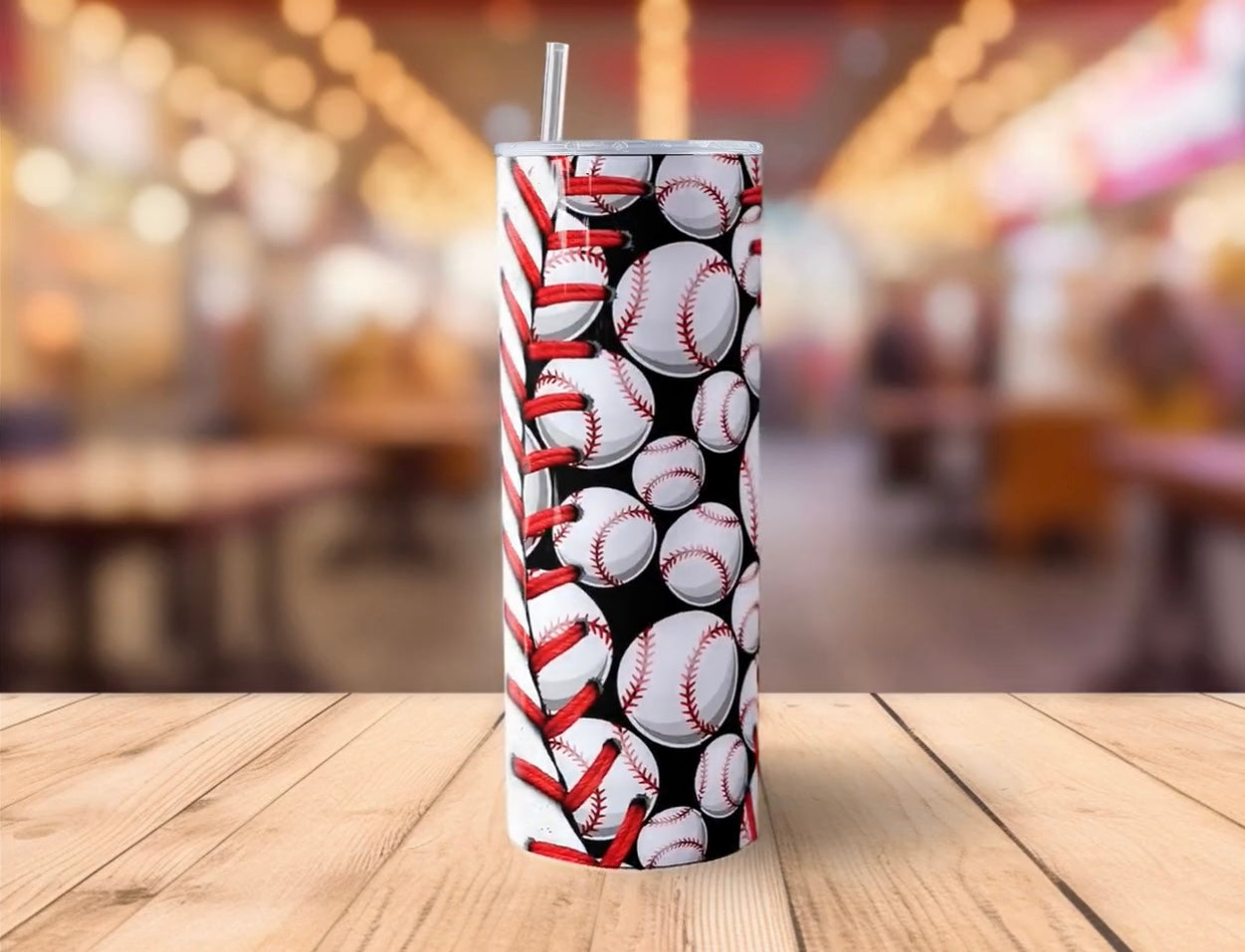 Baseball Mom Tumbler