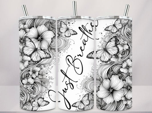 Just Breath Tumbler