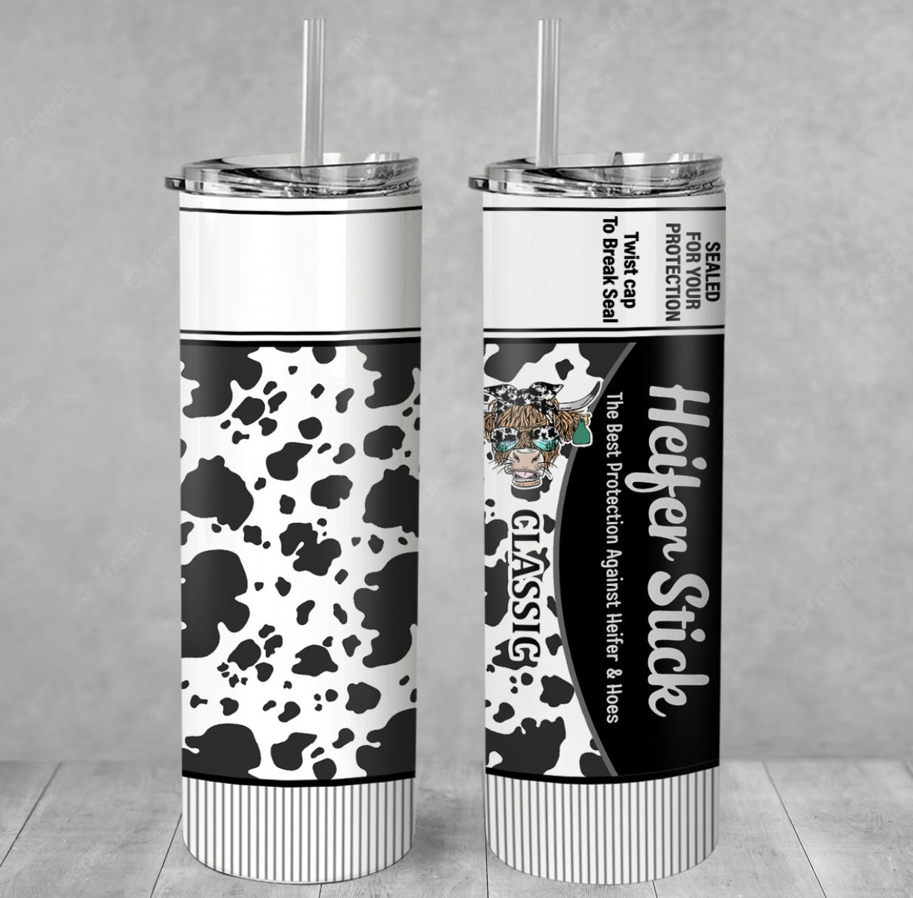 Heifer Stick Tumbler