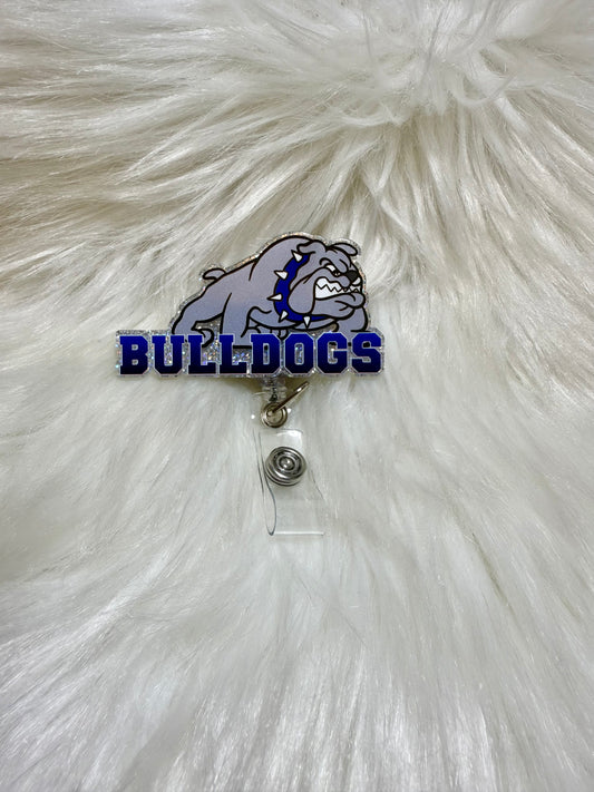 Bulldogs Retractable Badge Reel