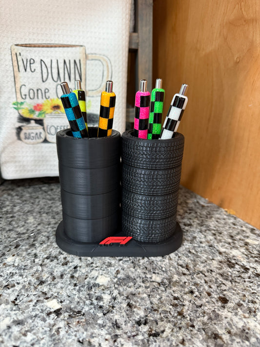 Tire Pen/ Pencil  Holder