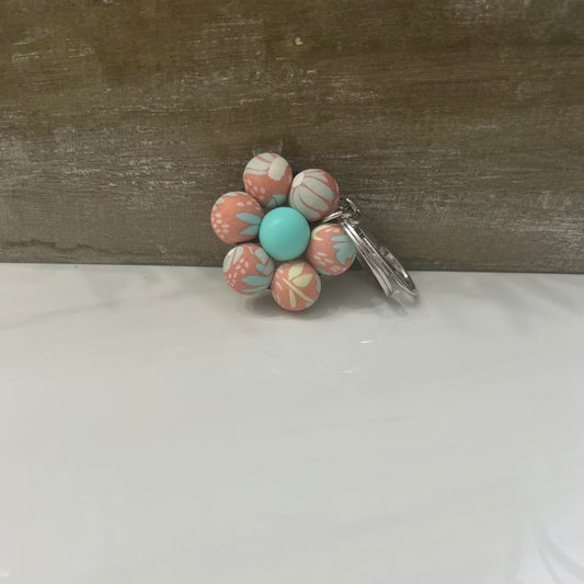 Boho Flower Keychain