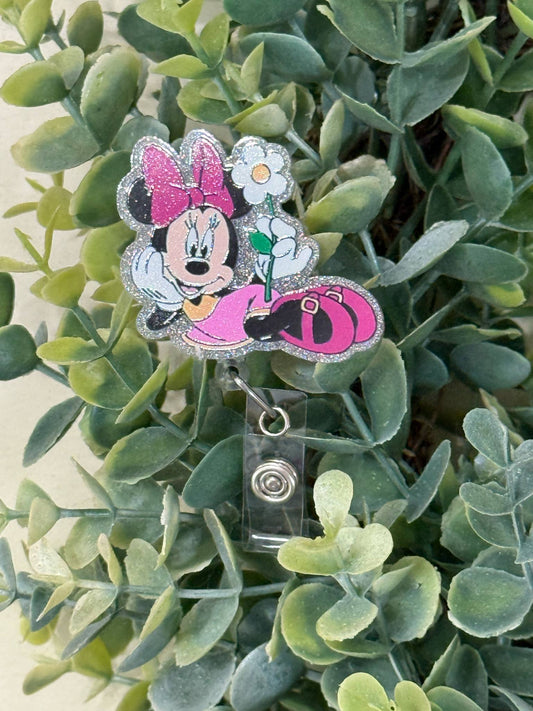 Minnie Retractable Badge Reel