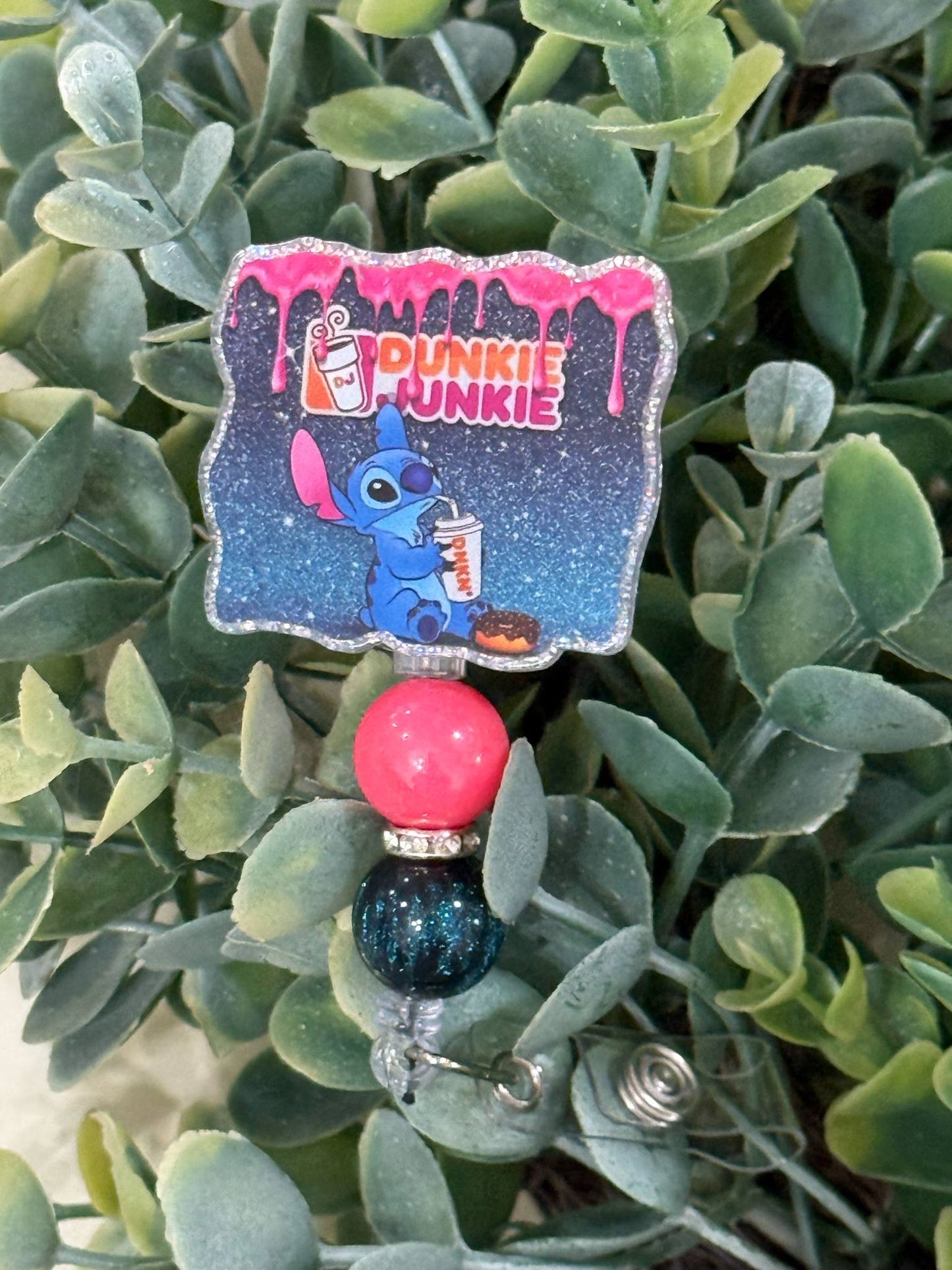 Dunkie Junkie Retractable Badge Reel
