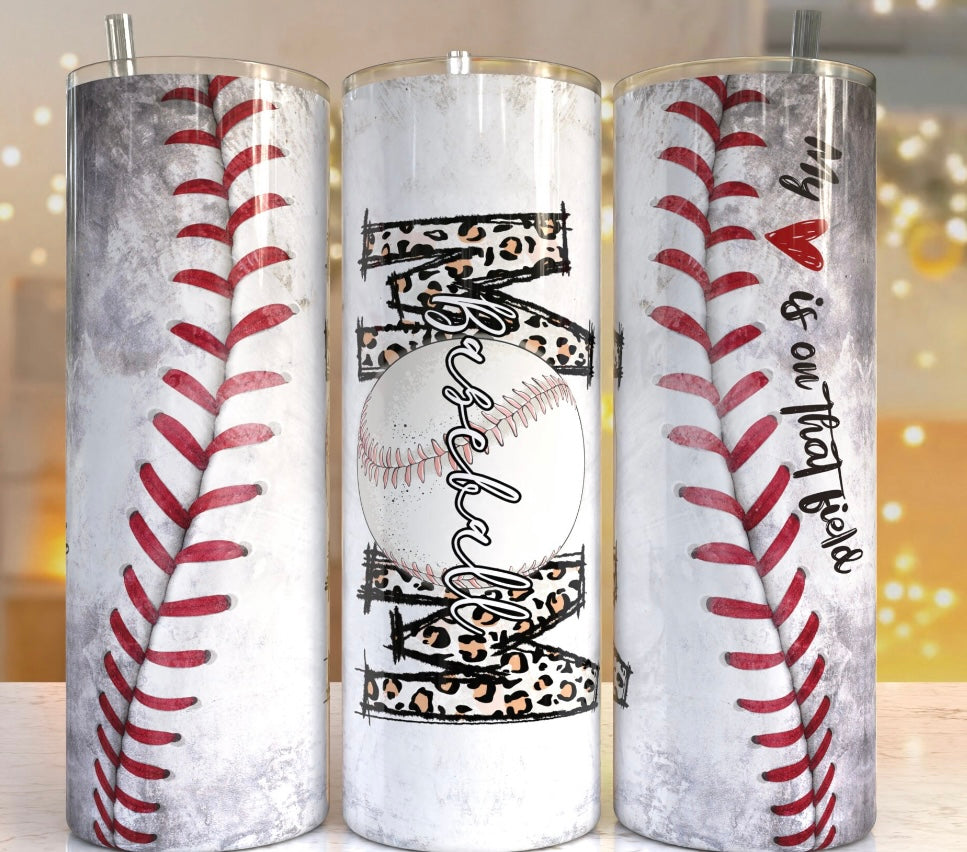 Baseball Mom Tumbler