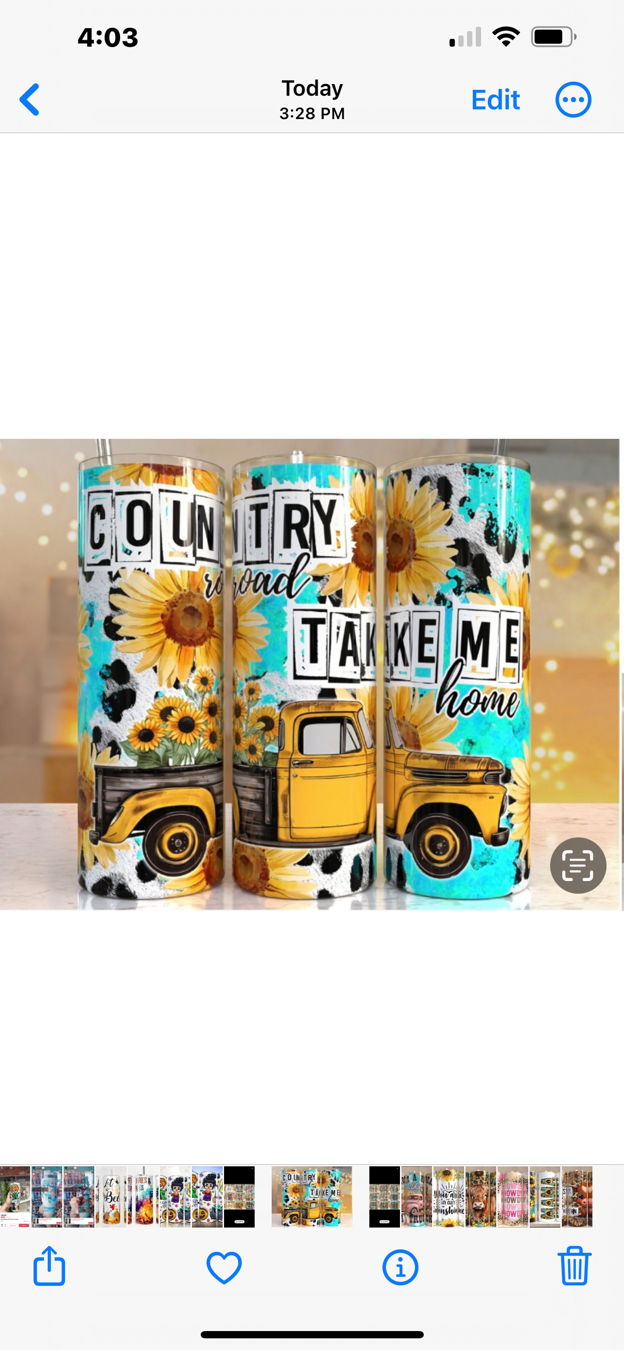 Country Road Tumbler