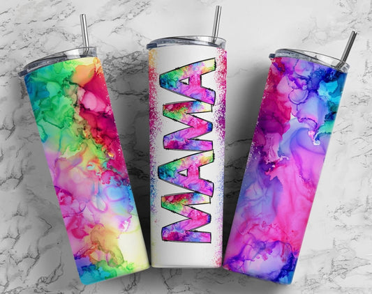 Mama Tie Dye Tumbler