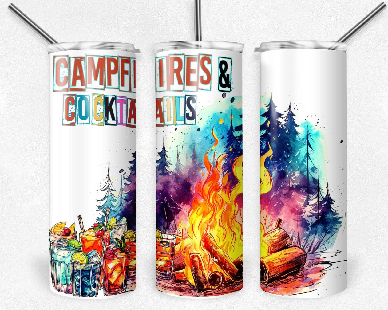 Camp Fire Tumbler