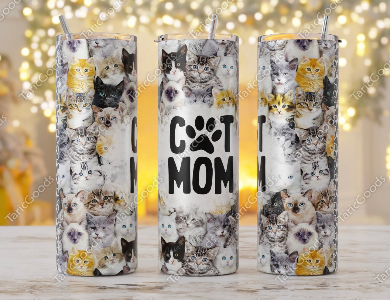 Cat Mom Tumbler