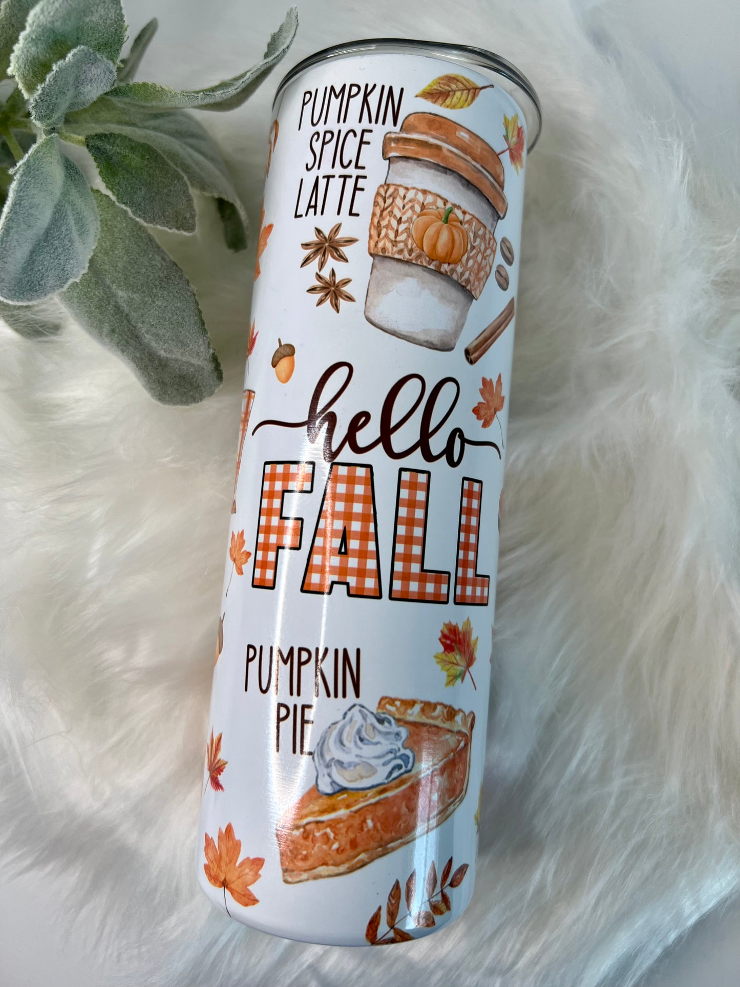 Hello Fall Tumbler