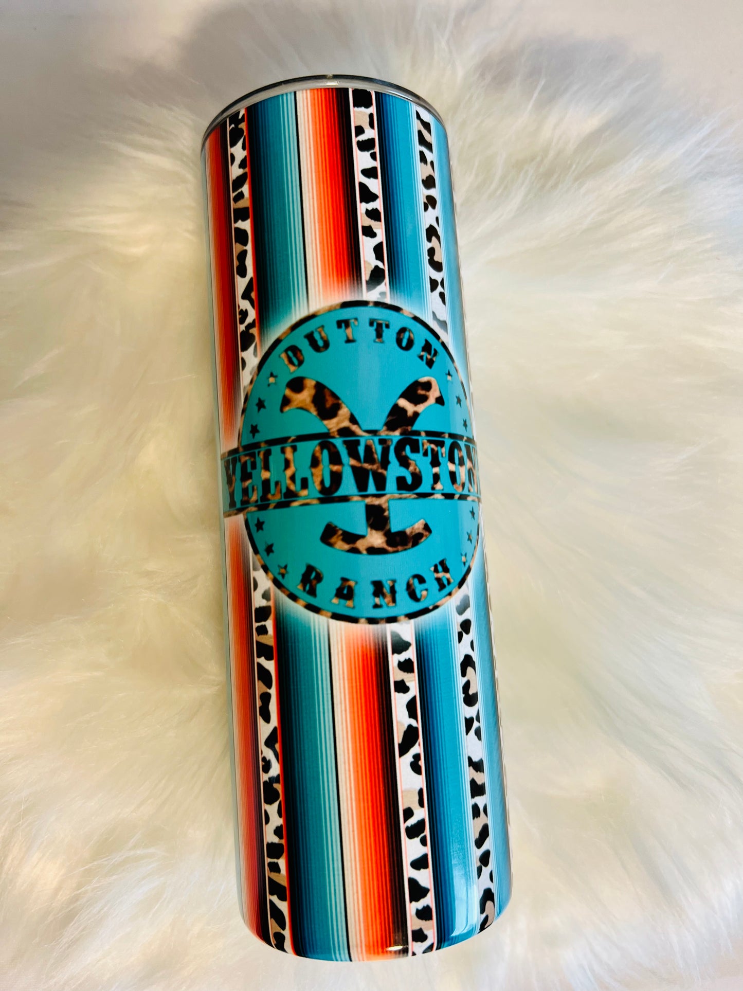 Sarape leopard Tumbler