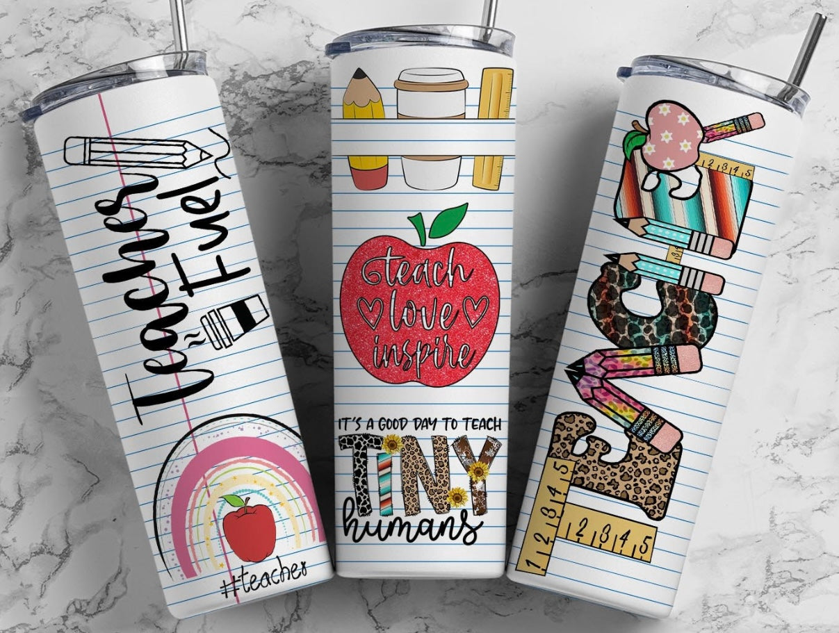 Teach Love Inspire Tumbler