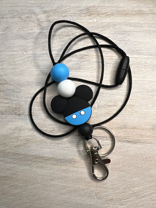 Mouse  Lanyard (BLUE)