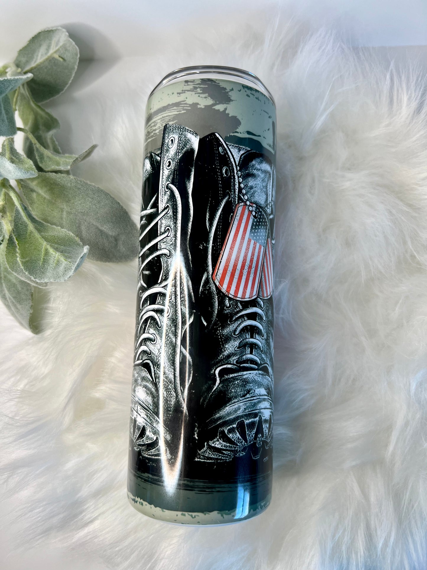 Military Boot Tumbler