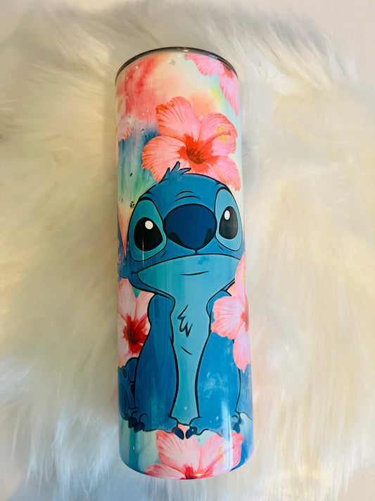 Ohana Flower Tumbler