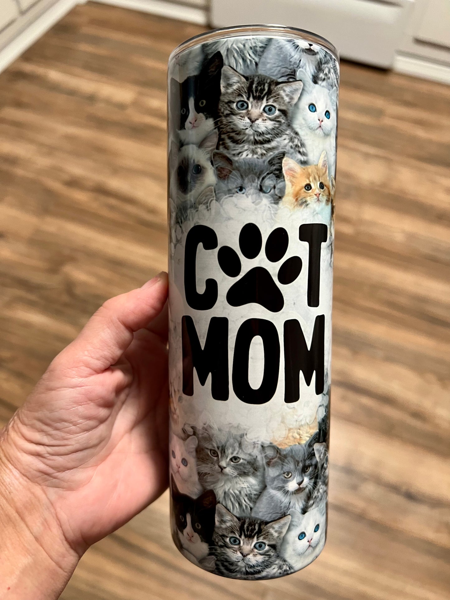 Cat Mom Tumbler