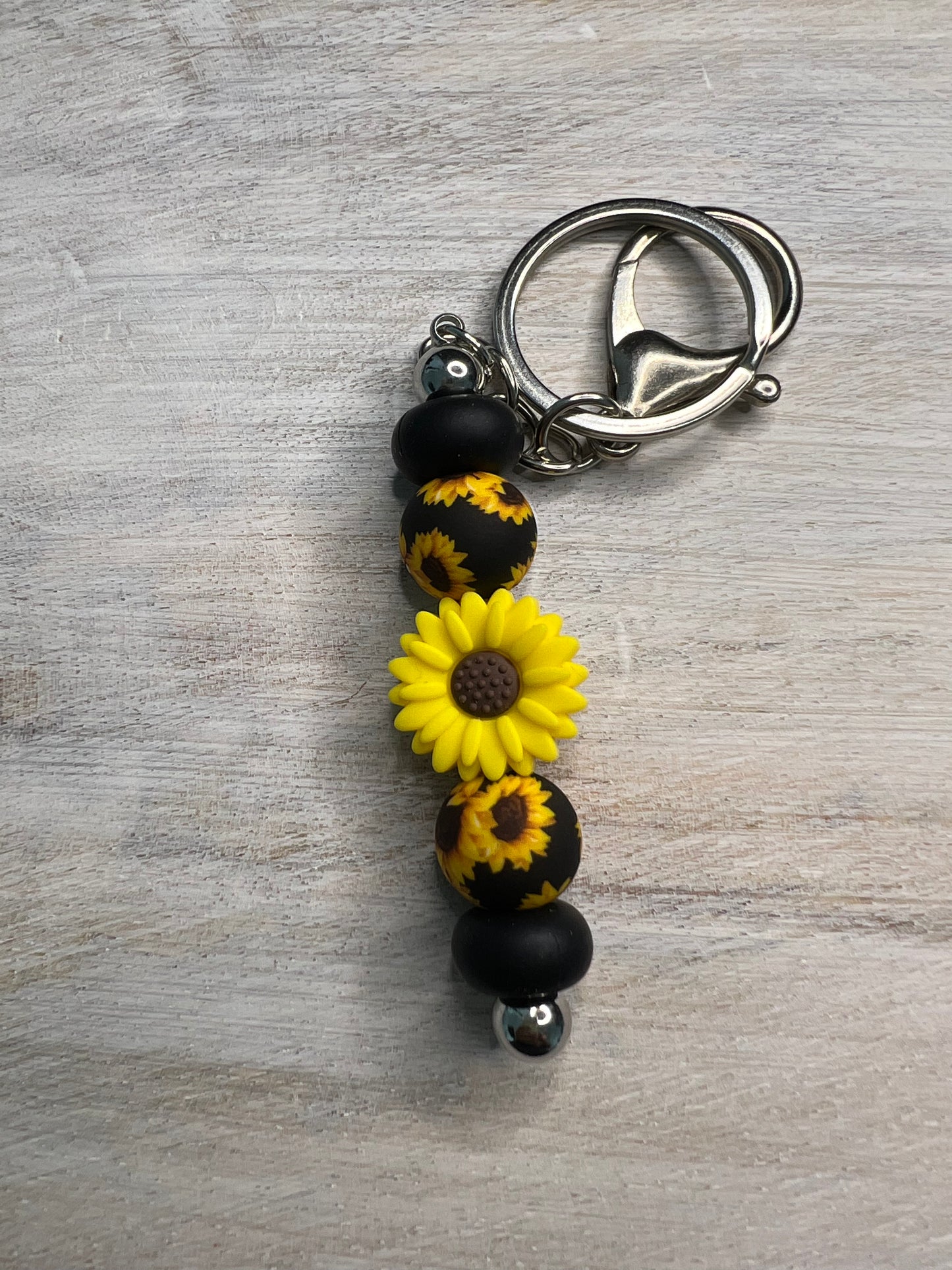 Sunflower Keychain