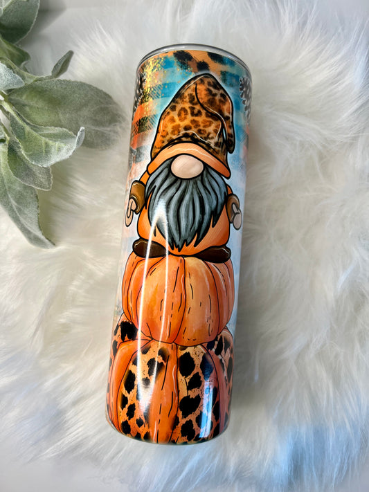 Fall Gnome Tumbler